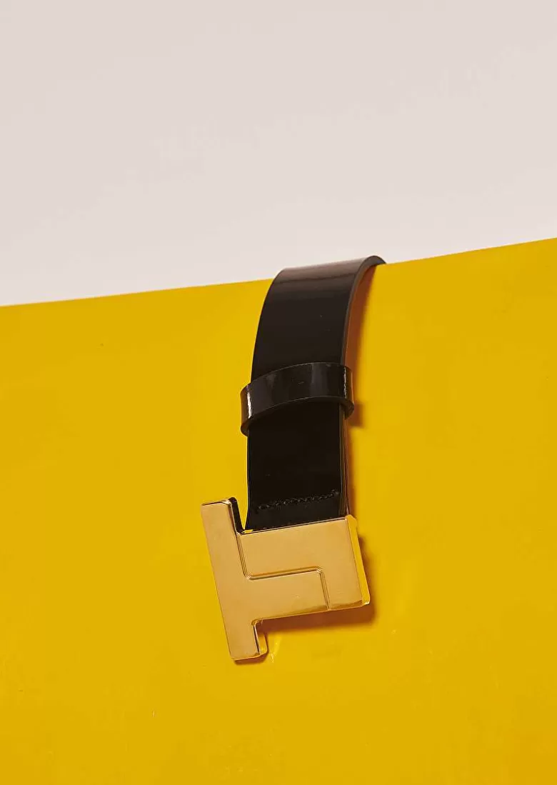 TARA JARMON 8 Bis Black Leather Belt Shop