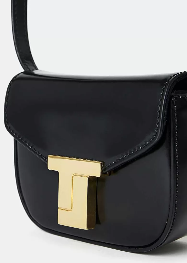 TARA JARMON 8 Bis Mini Black Leather Bag Best