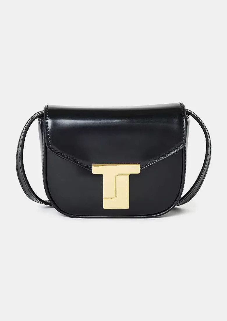 TARA JARMON 8 Bis Mini Black Leather Bag Best