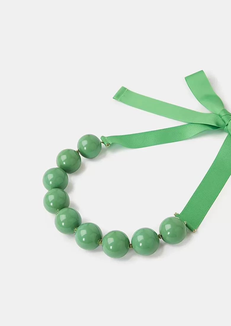 TARA JARMON Bella Green Necklace Online