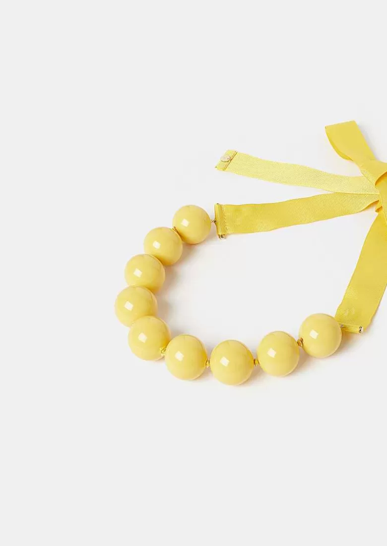 TARA JARMON Bella Yellow Necklace Sale