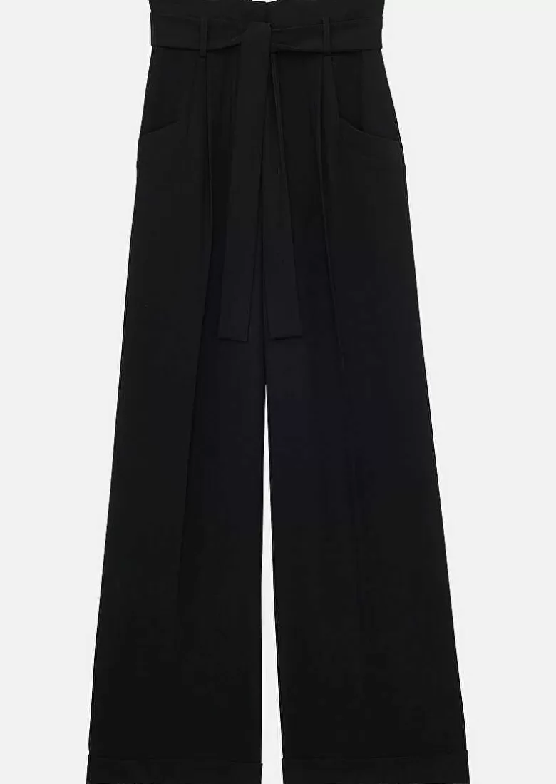 TARA JARMON Pyla Black Pants Outlet